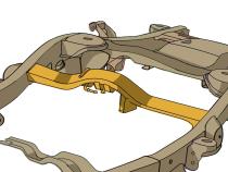 Fuel Tank Crossmember For 2000-2014 GM SUV's Rust Buster Frameworks