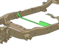 Front Frame Support Crossmember For 2007-2014 GM SUV's Rust Buster Frameworks