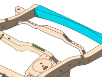 Rear Hitch Crossmember For 4Runner and FJ Cruiser Rust Buster Frameworks