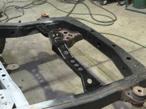 Spare Tire Crossmember For 03-09 Toyota 4Runner Rust Buster Frameworks
