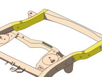 Rear Frame Repair Kit For 07-14 Toyota FJ Cruiser Passenger Side Rust Buster Frameworks