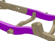 Front Frame Section Passenger Side For 2000-2006 Toyota Tundra Rust Buster Frameworks