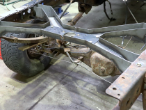Spare Tire Crossmember For 2000-2006 Toyota Tundra Rust Buster Frameworks