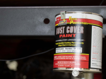 Total Protection Rust Cover Paint 1 US Quart - Satin Black Rust Buster Frameworks