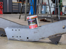 Total Protection Rust Cover Paint 1 US Quart - Satin Black Rust Buster Frameworks