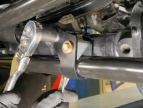 Currectlync Steering Stabilizer Shock Tie Rod Clamp JL/JT/JK Kit RockJock 4X4