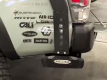R-STEP 9 Inch Wide For 2016-2023 Toyota Tacoma Bed Step Attachment Brackets Behind Driver Rear Tire Rock Slide Engineering