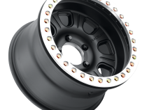 Aluminum Wheels 17x9.5 Monster Beadlock RT231 Machined Face Black -32 Offset 5 on 127 Bolt Pattern 83.82 Bore Raceline