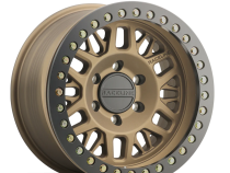 Aluminum Wheels 17x9 Ryno Cast Beadlock RT951BZ Textured Matte Bronze Black Beadlock Ring -12 Offset 5 on 127 Bolt Pattern 83.82 Bore Raceline