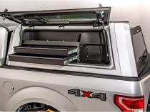 Truck Bed Drawer Drawer-Bin 20-Up Jeep Gladiator 5' EVO and EVOc Applications 5 Foot Left Side Mount SmartCap(R) Fits all Jeep Gladiator EVO Series Caps