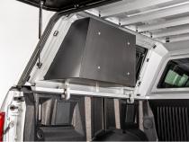 Half-Bin Half-Length Left Side 20-Up Jeep Gladiator 5' EVO EVOa and EVOc Applications 5 Foot Bed Left Side Mount SmartCap(R) Fits all Jeep Gladiator EVO Series Caps
