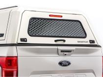 Rear Window Security Screen, Full-Size EVO, EVOa, and EVOc Applications, SmartCap Fits Caps w/Serial Number's ending in NA