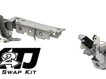 JK2TJ Front Axle Swap Kit Dana 44 Rubicon LCA Brackets W/CAM Slot Artec Industries