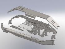 Dana 60 Full Hydro Mounting Kit: 85-91.5 Ford - Ultimate Arms for OEM Knuckles Artec Industries
