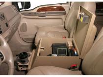 Series II Center Console Universal 12 1/2 Inch Wide Black Tuffy Security Products