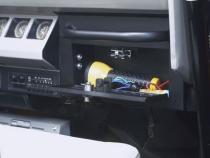 Glove Box - 87-95 Wrangler YJ Locking Black Tuffy Security Products