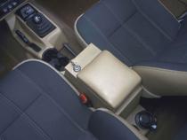 Series II Center Console - 01-06 Wrangler TJ w/ Factory Console w/ Factory Subwoofer Rear Half Black Tuffy Security Products