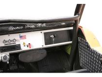 Glove Box - 66-77 Bronco Locking Black Tuffy Security Products