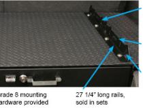 Multi-Point Tie Down Anchor Rails Tuffy Security Products