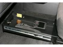 Front Driver Side Underseat Drawer - 97-06 Wrangjer TJ w/o Flip Seat Black Tuffy Security Products