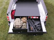 Truck Bed Security Drawer Universal Short Bed 5.5 ft. 14 Inch Tall Black Tuffy Security Products