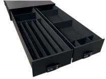 Truck Bed Security Drawer Universal Short Bed 5.5 ft. 14 Inch Tall Black Tuffy Security Products