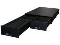 Truck Bed Security Drawer Universal Standard Bed 6.5 ft. 14 Inch Tall Black Tuffy Security Products