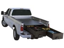 Truck Bed Security Drawer Universal Long Bed 8 ft. 10 Inch Tall Black Tuffy Security Products