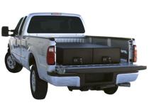 Truck Bed Security Drawer Universal Long Bed 8 ft. 14 Inch Tall Black Tuffy Security Products