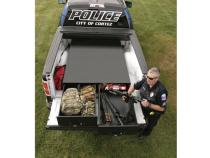 Truck Bed Security Drawer Universal Long Bed 8 ft. 14 Inch Tall Black Tuffy Security Products