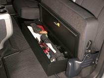 Rear Underseat Lockbox - 09-14 F-150 w/ Extended Cab Black Tuffy Security Products