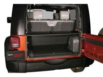 Standard Cargo Enclosure - 07-10 Wrangler JK Black Tuffy Security Products
