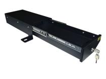 Front Passenger Side Underseat Drawer - 07-18 Wrangjer JK  4-Door 2-Door w/o Flip Seat Black Tuffy Security Products