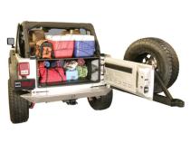 Premium Cargo Enclosure - 11-13 Wrangler JK {4-Door} 14-18 Wrangler JK {Rear Seats Must Be Removed on 2-Door Models} Black Tuffy Security Products
