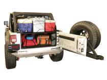 Premium Cargo Enclosure - 11-13 Wrangler JK {4-Door} 14-18 Wrangler JK {Rear Seats Must Be Removed on 2-Door Models} Black Tuffy Security Products