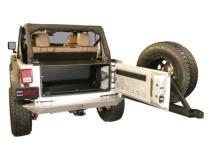 Premium Cargo Enclosure - 11-13 Wrangler JK {4-Door} 14-18 Wrangler JK {Rear Seats Must Be Removed on 2-Door Models} Black Tuffy Security Products