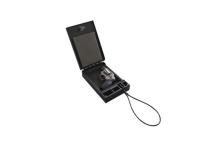 Portable Safe For Compact Pistols Universal Black Includes Security Cable Tuffy Security Products