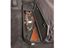 Rear Underseat Lockbox - 03-16 F-250/350/450/550 Super Duty w/ Crew Cab Requires Removal of Factory Underseat Trays/Boxes Black Tuffy Security Products