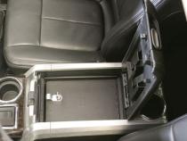 Console Safe - 09-14 F-150 w/o Full Floor Center Console w/ Flow-Thru Console Black Tuffy Security Products