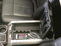 Console Safe - 09-14 F-150 w/o Full Floor Center Console w/ Flow-Thru Console Black Tuffy Security Products