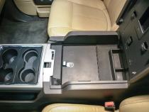 Console Safe - 11-16 F-250/350/450/550 Super Duty w/ Flow-Thru Console Black Tuffy Security Products