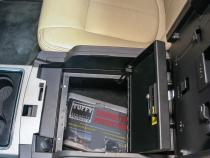 Console Safe - 11-16 F-250/350/450/550 Super Duty w/ Flow-Thru Console Black Tuffy Security Products