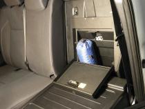 Rear Cubby Cover 05-22 Tacoma Crew Cab Black Tuffy Security Products