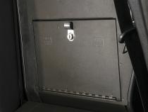 Rear Cubby Cover 05-22 Tacoma Crew Cab Black Tuffy Security Products