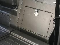 Rear Cubby Cover 05-22 Tacoma Crew Cab Black Tuffy Security Products