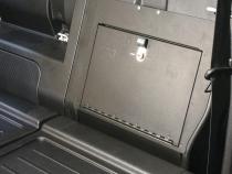 Rear Cubby Cover 05-22 Tacoma Crew Cab Black Tuffy Security Products