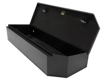Rear Underseat Lockbox 15-22 F-150 17-22 F-250/350/450 Super Duty w/ Crew Cab 60 Percent Length Black Tuffy Security Products