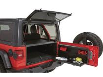 Tailgate Lockbox - 18-22 Wrangler JL Standard Panel Black Tuffy Security Products
