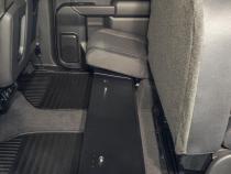 Rear Underseat Lockbox 19-22 Silverado/Sierra 1500 {19 New Body Style} / 20-21 2500HD/3500HD w/ Crew, Extended Cab Black Tuffy Security Products