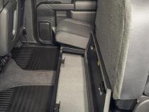 Rear Underseat Lockbox 19-22 Silverado/Sierra 1500 {19 New Body Style} / 20-21 2500HD/3500HD w/ Crew, Extended Cab Black Tuffy Security Products